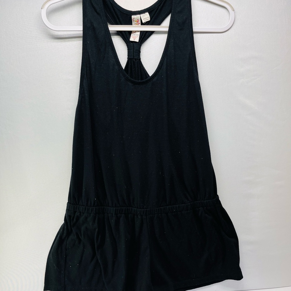 Miken Black Sleeveless‎ Jumpsuit